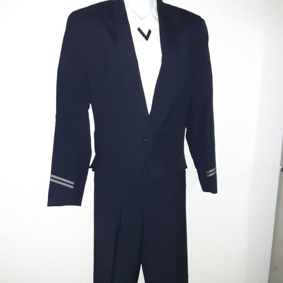 United AirLines International Service Jacket * First & Business Class * Y2K 1999 - Picture 5 of 7